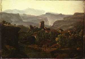 Le Village dans la montagne