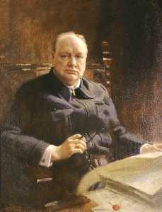 Sir Winston Leonard Spencer Churchill (1874–1965), KG, DL, OM, CH, PC, MP