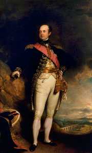 威廉 卡尔 , 子爵 贝雷斯福德 ( 1768–1854 ) , 一般 ( 完成 通过 理查德 埃文斯 , Lawrence's 助理 ,  后 Lawrence's 死亡 )