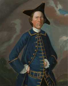 Possidente Giovanni ffrance ( 1727–1817 ) di Rawcliffe Sala , Lancashire