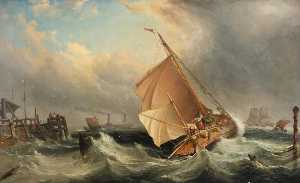 A Barge off Deal in Stormy Weather