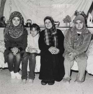 A Mother and Her Daughters, West Bank Palestine