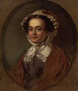 Mary Russell Mitford (copy after an original of 1824 by Benjamin Robert Haydon)