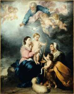 La Sainte Famille dit La Vierge de Séville