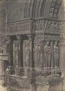 sculture del portale , Chiesa di Santo Trophime , Arles