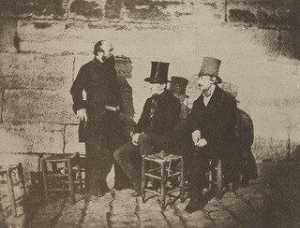 Three Friends of Charles Nègre