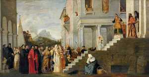 Presentation of the Virgin in the Temple (after Titian)