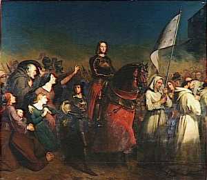 ENTREE DE JEANNE D'ARC A ORLEANS. 8 MAI 1429