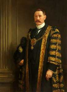 Alderman Dr James Robinson, Lord Mayor of Cardiff (1913–1914)