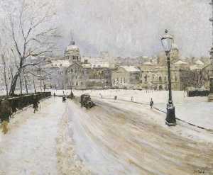 Whitehall in Winter