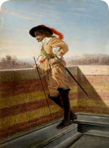 The Cavalier (after Jean Louis Ernest Meissonier)