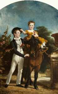 George Glynn and Oswald Petre, Sons of Henry William Petre of Dunkenhalgh