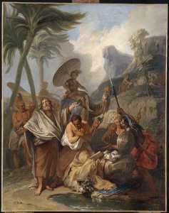Saint Philippe baptisant l'eunuque de la reine Candace
