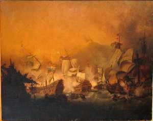 Combat naval devant Agosta dans le golfe de Messine, 21avril 1676 (Messine, 21 avril 1676)