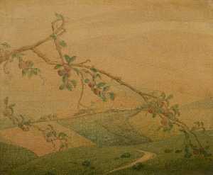 Landscape with Apple Tree