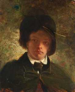 アレキサンダー フレーザー ( 1828–1899 ) , RSA , として 若い 男