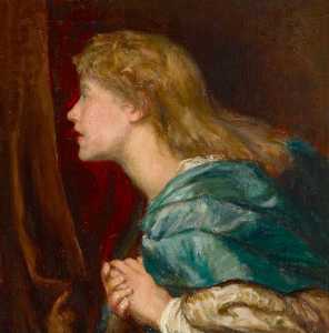 Dame Ellen Terry (1847–1928), as a Young Woman (after the original of 1864 1865 by George Frederic Watts)