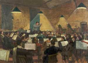 Sir John Barbirolli Conducting the Hallé Orchestra