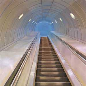 Escalator (from the 'Subterraneans' series)