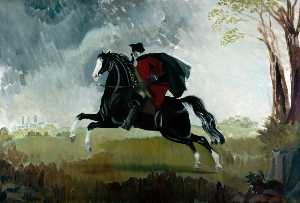 York Dick Turpin's Ride (London and North Eastern Railway poster artwork)