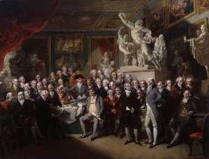 The Royal Academicians in General Assembly