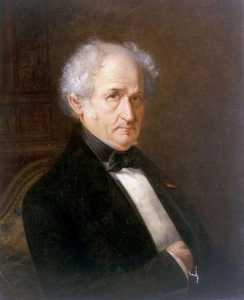 Portrait de Jean Séraphin Besson, père de l'artiste