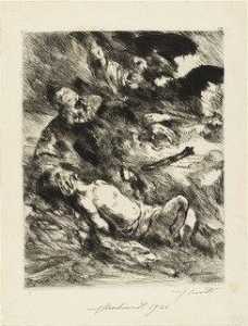 The Sacrifice of Isaac After Rembrandt (Die Opferung Isaacs Nach Rembrandt)