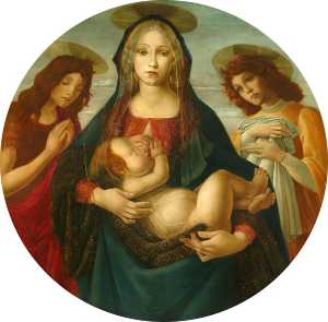 Virgin and Child (after Sandro Botticelli)