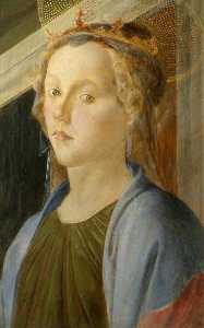 Head of Saint Catherine (after Sandro Botticelli)