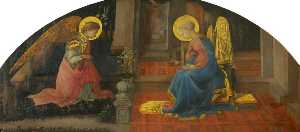 The Annunciation (copy of Filippo Lippi)