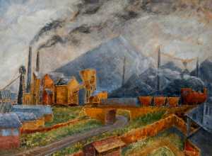 Ashington Miniera di carbone , Northumberland , 1936