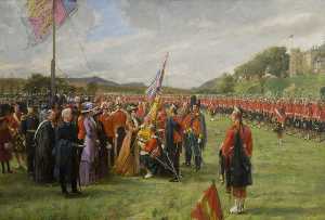 Presentation of the Colours