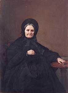 Portrait de la mère d'Hortense Schneider