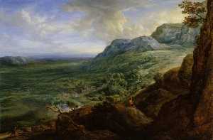 The Escorial from a Foothill of the Guadarrama Mountains (after Peter Paul Rubens)