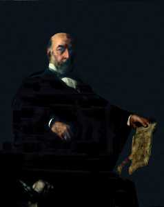 Roberto malcolm kerr ( 1821–1902 ) , Juez de los Ciudad de De londres Grave