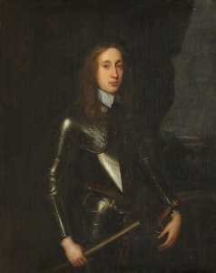 porträt von einem mann ( falsch sagte zu sir thomas chicheley sein , 1618–1699 )