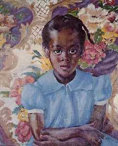 Little Brown Girl, (painting)