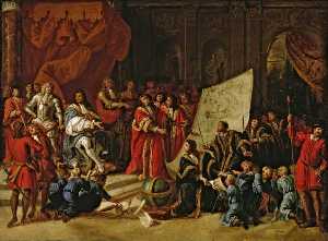 Charles II Giving an Audience at Christ's Hospital