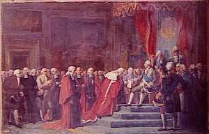 LOUIS XVI ABANDONNE LES DROITS DU DOMAINE SUR LES LAIS DE MER AUX HABITANTS DE GUYENNE.1786