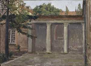 Terrasse de l'ancien grand séminaire de Toulouse
