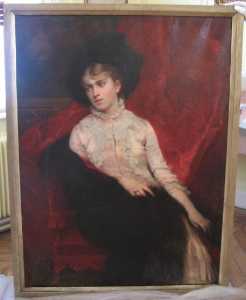 Portrait de Colette Lippmann, née Dumas
