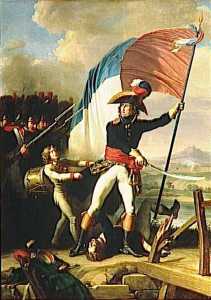 AUGEREAU AU PONT D'ARCOLE.15 NOVEMBRE 1796