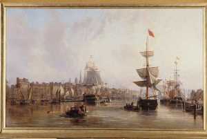 ле Порт  де  Руане  ан  1855