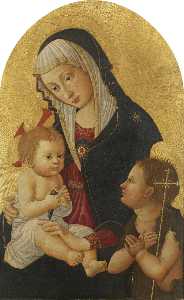 Virgin and Child with a Goldfinch and the Infant Saint John