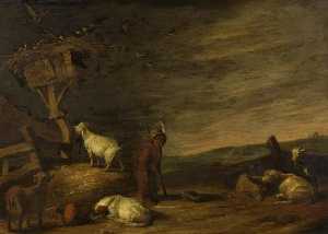 Boy with Goats