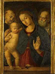 Vierge à l'Enfant avec deux saints