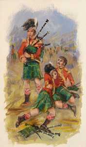 The Three Pipers at Saint Pierre