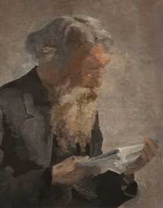Portrait of the Artist's Father, William Knox (recto)