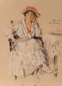 Lady in an Armchair