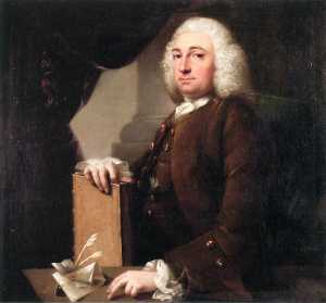 Gentleman with Book and Quills